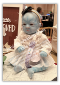 Magical Avatar Doll with Hand-Painted Details, Glows in the dark!